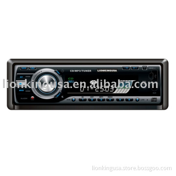 Car MP3/CD Player with SD/MMC Card Slot and Detachable Panel